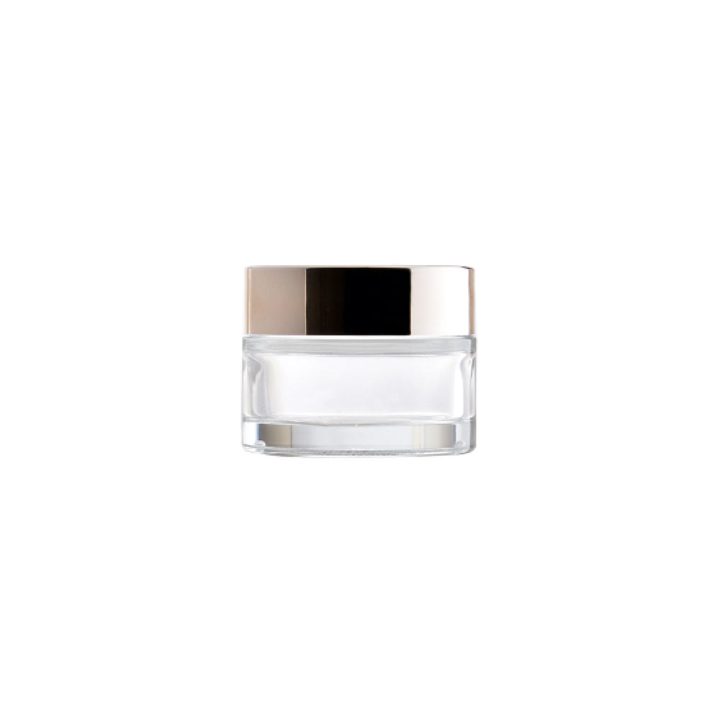 Lončić, 50 ml, prozirno staklo, poklopac PP rose gold