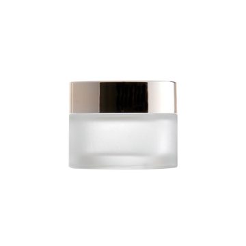 Lončić, 50 ml, mat staklo, poklopac rose gold PP