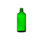 Boca staklena Stella, 100 ml, zelena, DIN 18