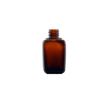 Boca 30 ml, pravokutna staklena, smeđa