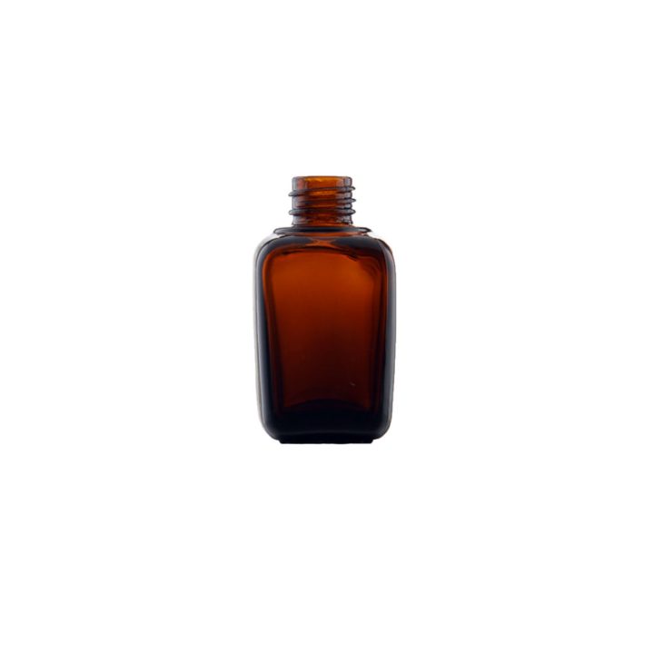 Boca 30 ml, pravokutna staklena, smeđa