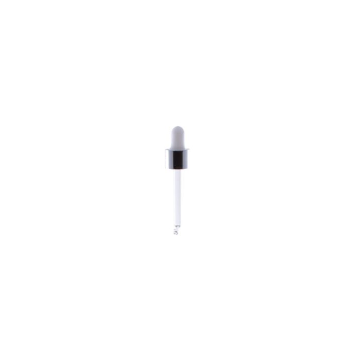 Kapalica srebrna, za smeđa pravokutna 10ml