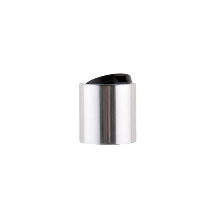 Disc top poklopac, srebrno-crni, PP, 24/410