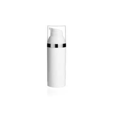 Airless boca s pumpicom, srebrni prsten, 50 ml